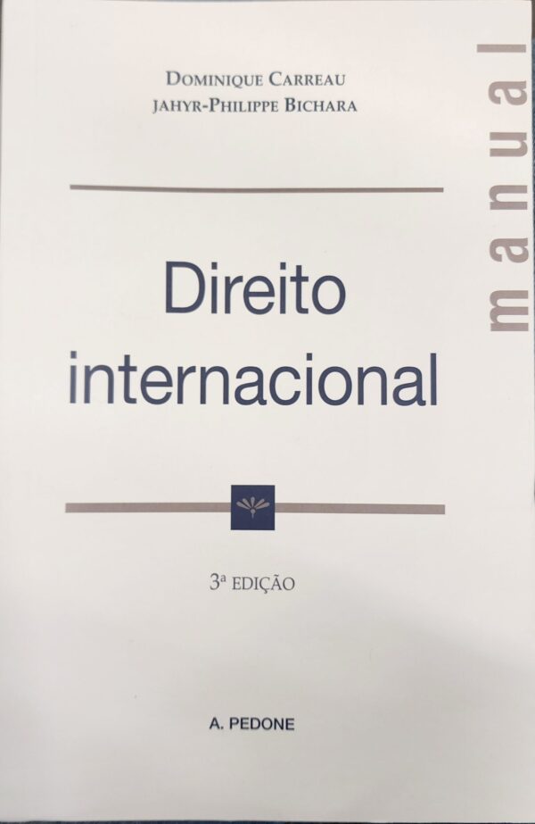 Direito Internacional Manual - 3ª Edição